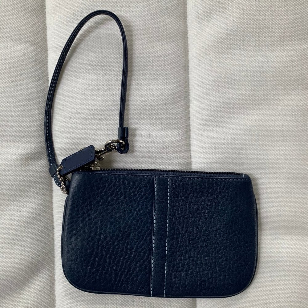Coach Leather Wristlet